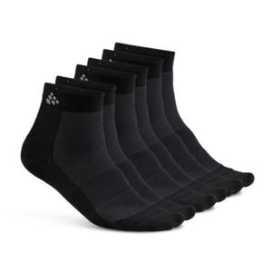 Ponožky CRAFT Mid 3-pack 1906060-999000 - černá 46-48
